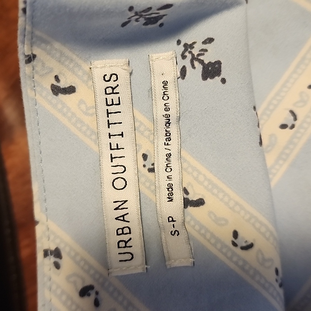 Urban Outfitters Light Blue Patterned Maxi Skirt - Picture 4 of 7